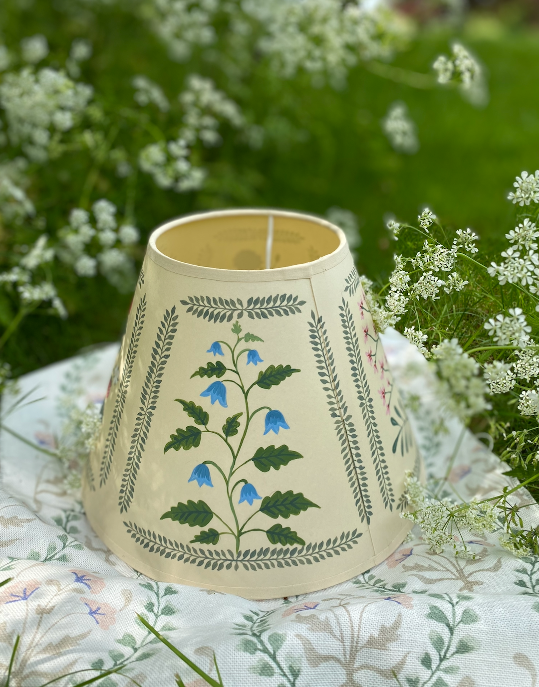 Floral lampshade