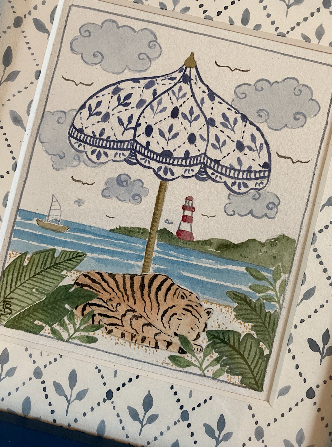 The Seaside Collection - Asleep on the beach