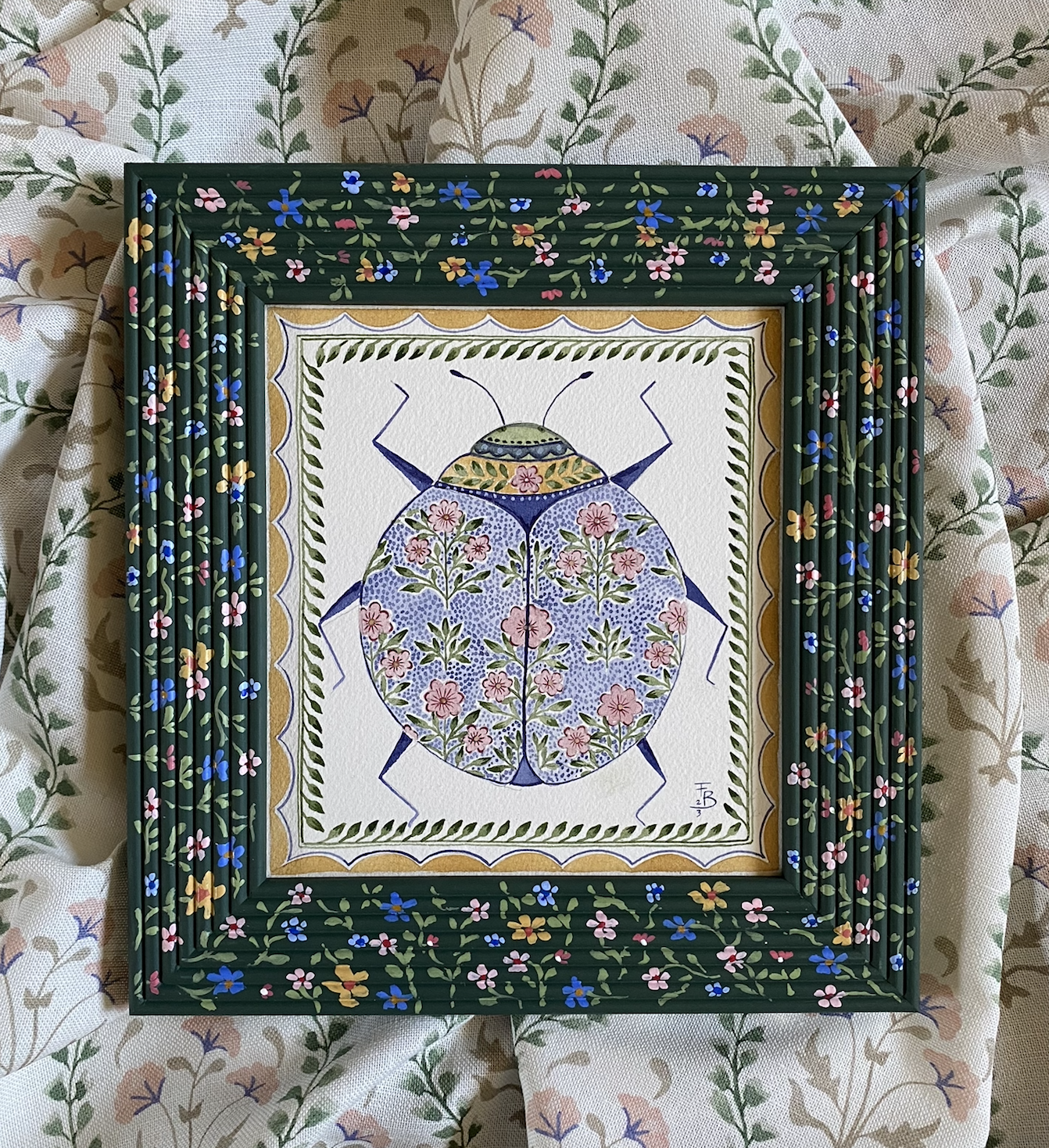 Floral beetle