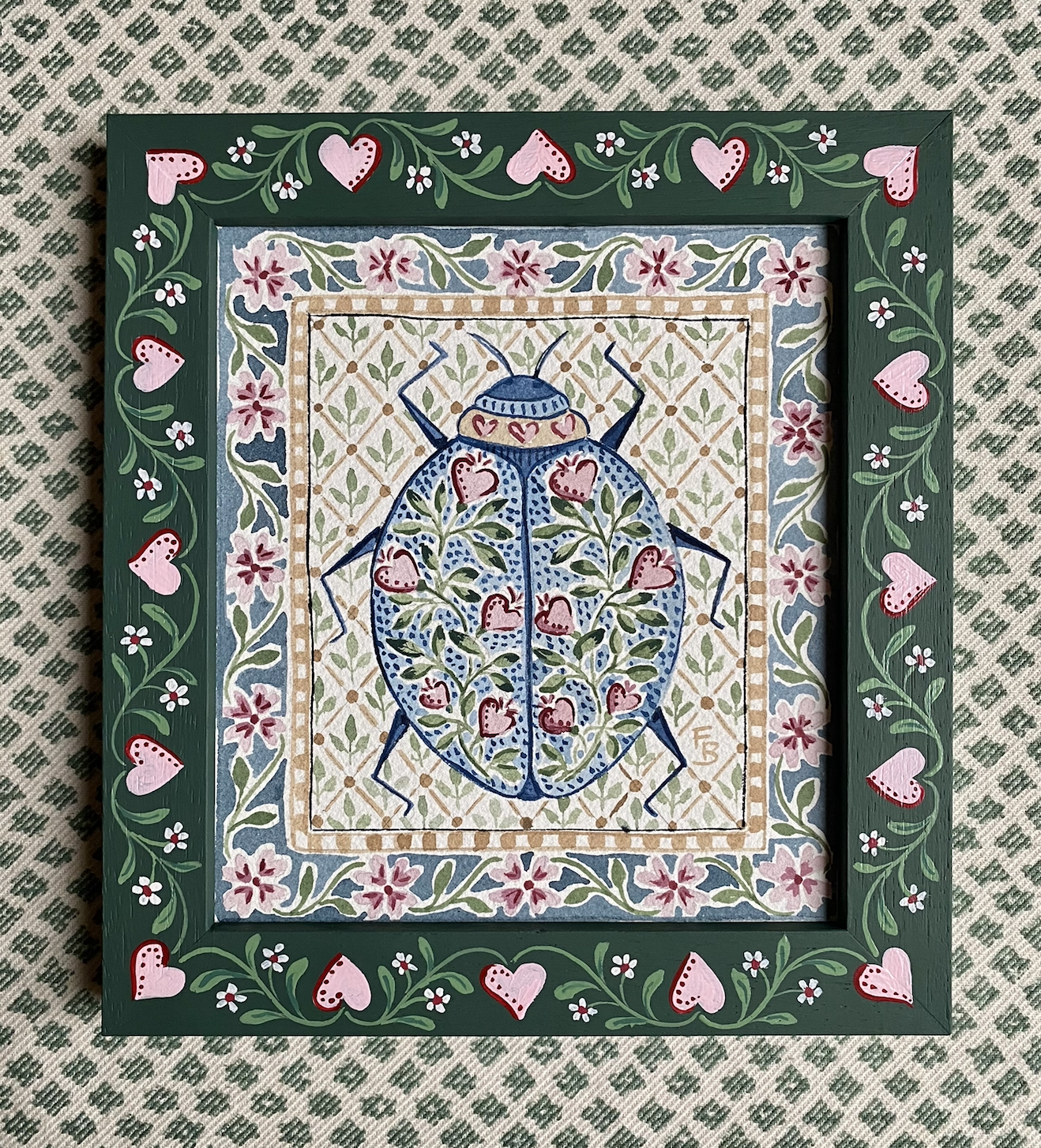 Valentine love bug