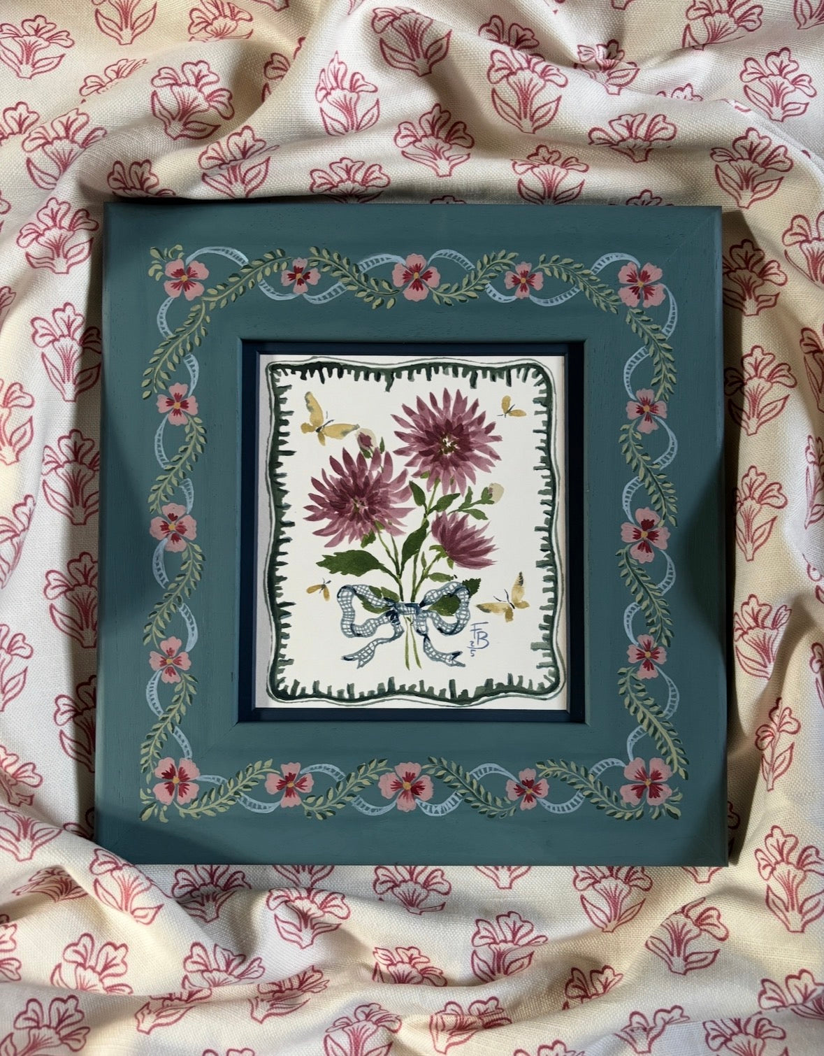 Burgundy Dahlia