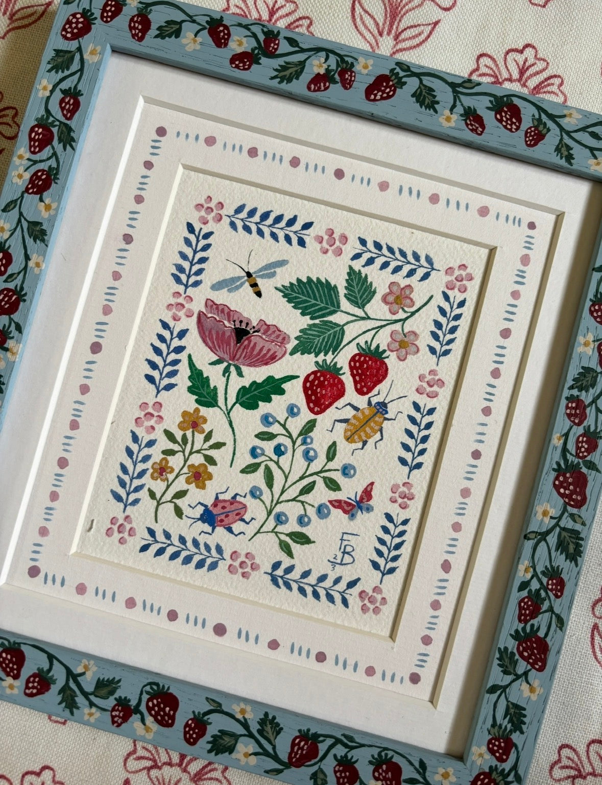 Summer strawberries