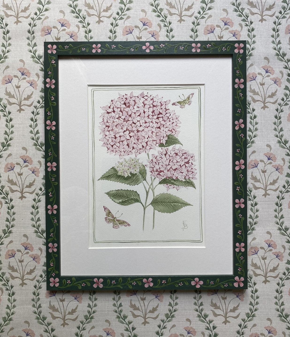 Pink Hydrangea