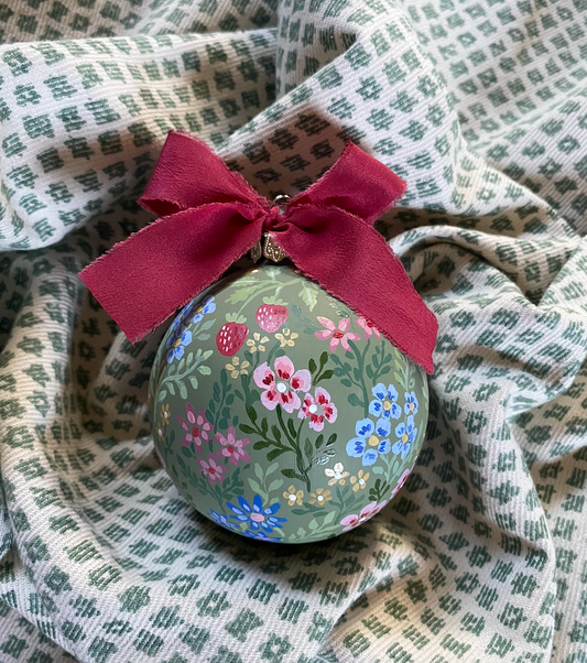 Christmas Ornament - Strawberry fields