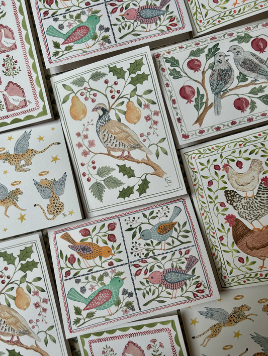 Pack of 6 mixed Christmas Cards