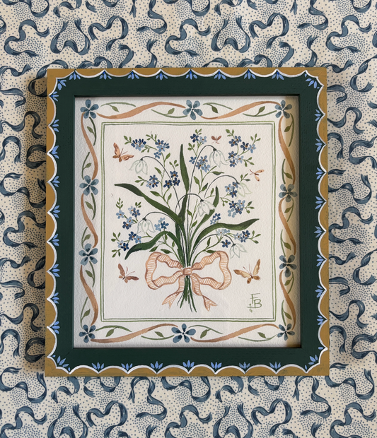 Snowdrops and forget-me-nots