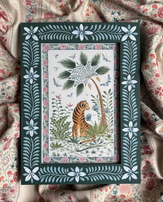 Tiger and Palm