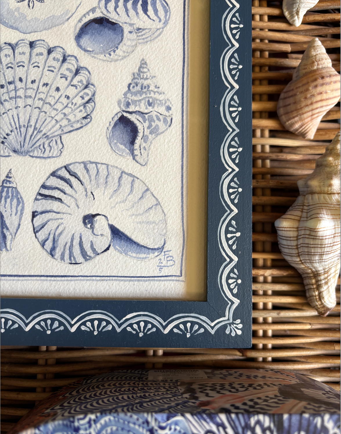 Blue Seashells