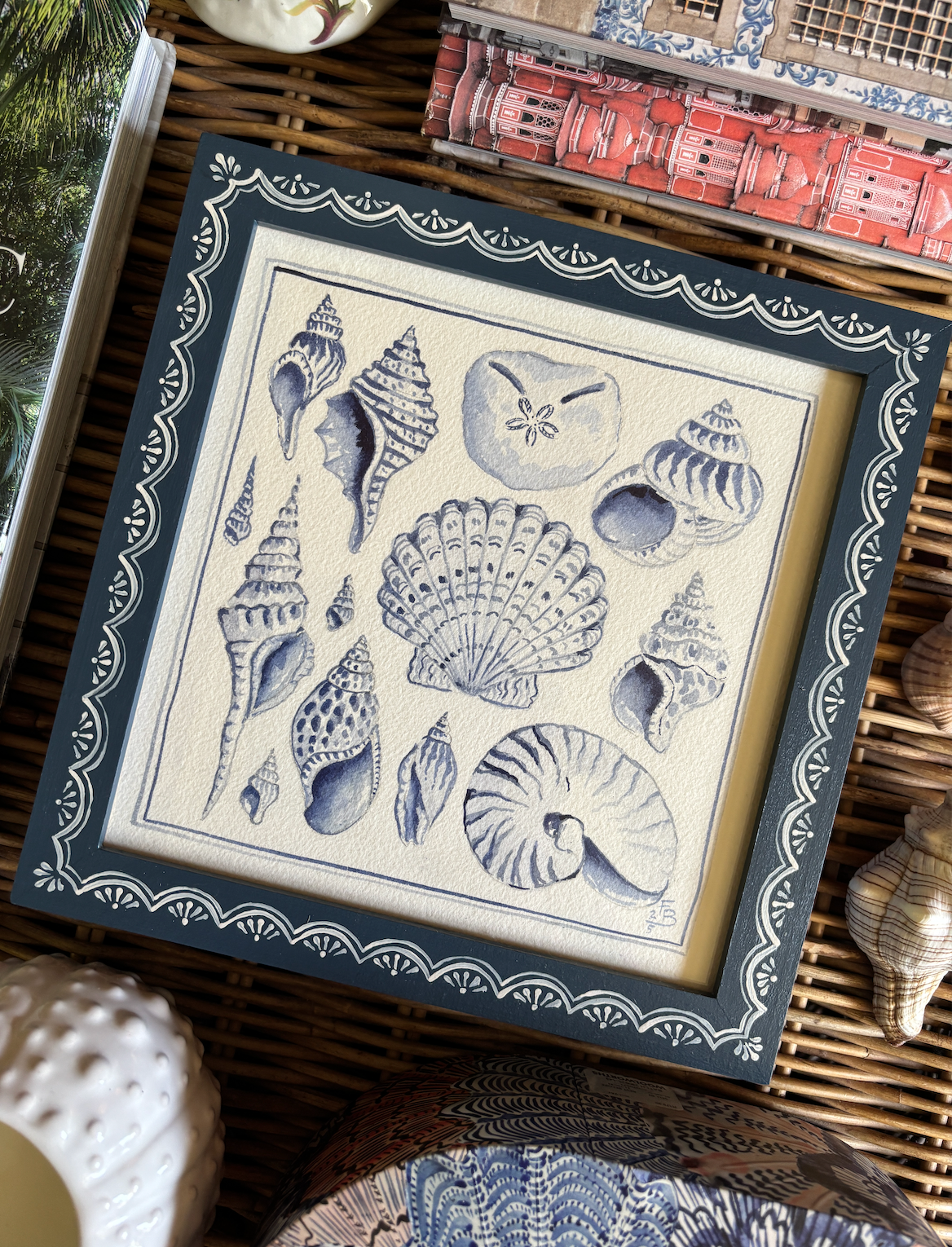 Blue Seashells