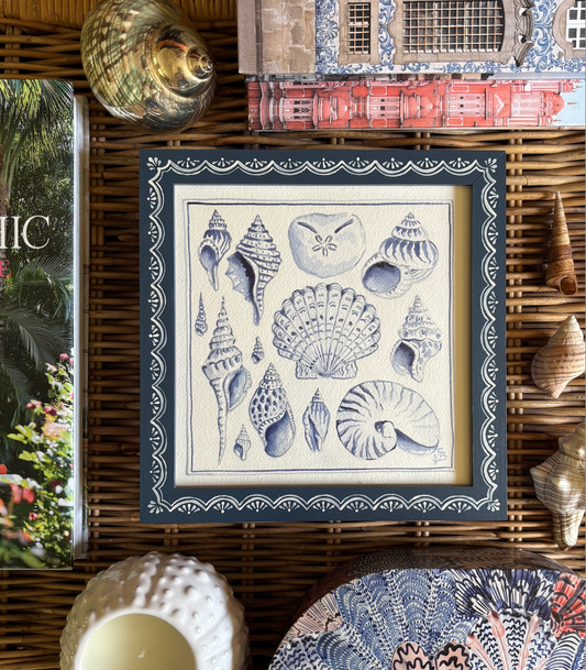 Blue Seashells