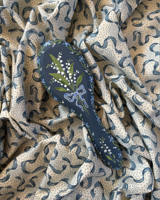 Hairbrush -Lily of the valley