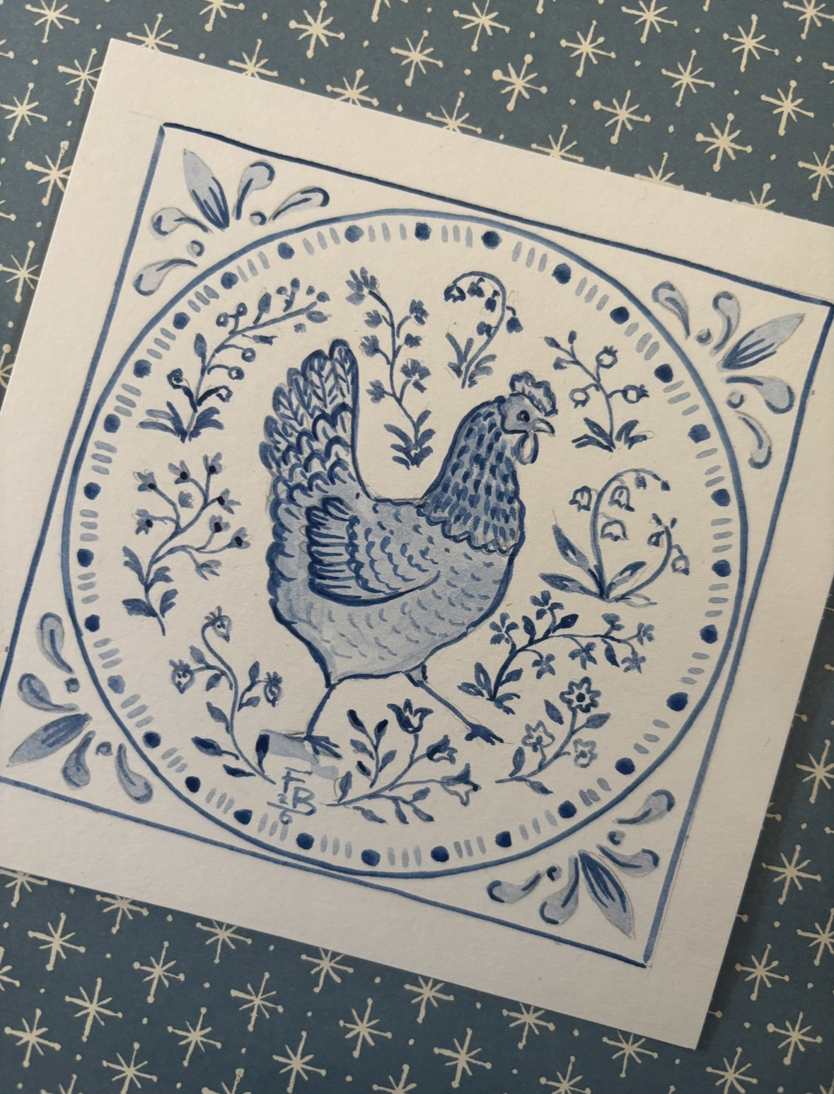 Spring Chicken Tile